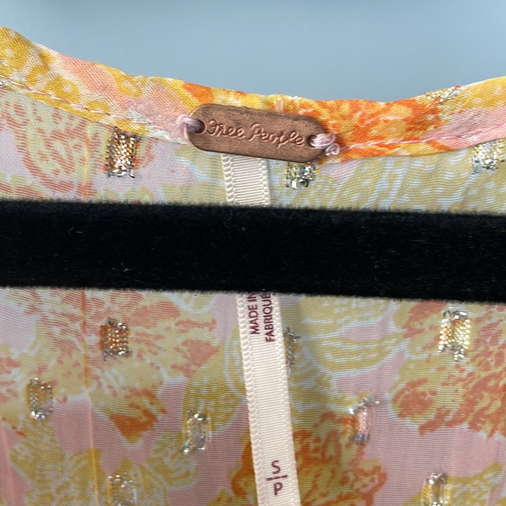 Free People Free Swinging Floral Mini Dress - Picture 9 of 11